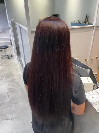 ロング 複雑履歴修正/ ハイトーン職人/拓真のヘアスタイル