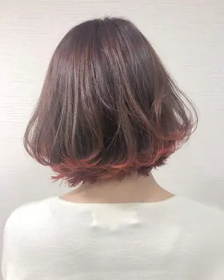 ショート カラー ヘアアレンジ 【池袋/スパイキー ショート】ⓝⓘⓜⓤのヘアスタイル