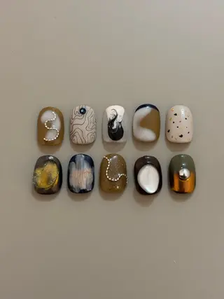 ネイル nuu  栄所属・早川 里奈のネイルデザイン