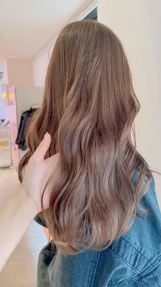 ロング カラー ヘアアレンジ レイヤーカット指名 No.1💖マユカのヘアスタイル
