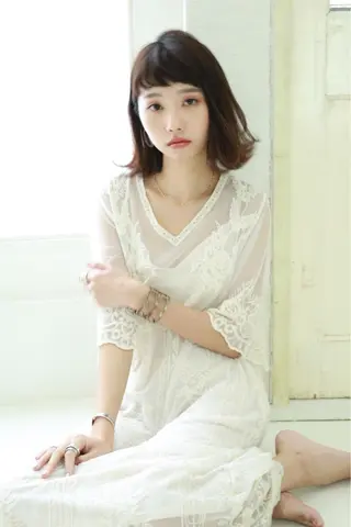 カラー レイヤーカット 早崎太生のヘアスタイル