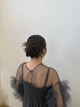 ヘアアレンジ eclat hair's BEAU group所属・吉川 莉央のヘアスタイル