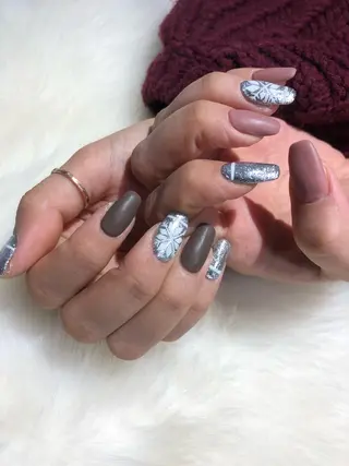 ネイル Amber21.所属・Nagahama Akariのネイルデザイン