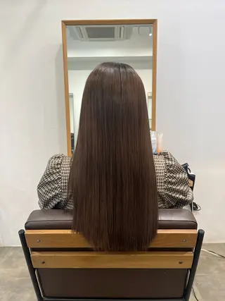 ロング ミジュ/ カラーモデル募集のヘアスタイル