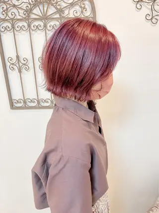 カラー 🩶韓国艶髪🇰🇷 下本夕綺のヘアスタイル