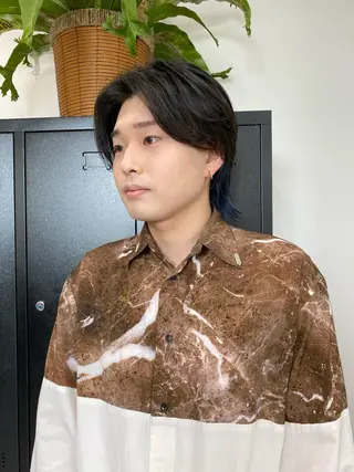 カラー メンズ YURI/20〜 30代メンズ/恵比寿のヘアスタイル