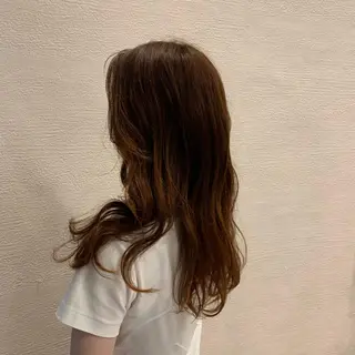 ロング カラー number天王寺 ほたるのヘアスタイル