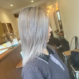 ロング カラー gigi ヘアーワークス所属・gigi hideのヘアスタイル