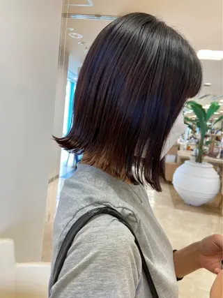 ショート カラー ハイトーン/ウルフ /レイヤー/坂野幸伸のヘアスタイル