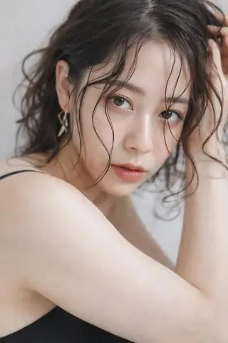 カラー ミディアム 白髪染め専門店 Recolor京橋店のヘアスタイル