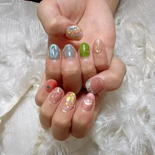 ネイル DEMAIN- 🕊️のネイルデザイン