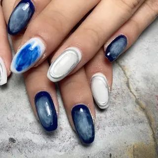 ネイル Ray. ／綺麗目ニュアンスのネイルデザイン