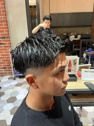 ショート パーマ メンズ 梅田/メンズ専門 ／加地光尊のヘアスタイル