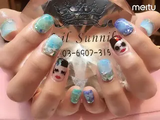 ネイル 長さだし専門店 M2　rikaのネイルデザイン