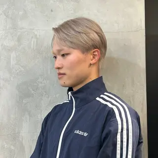 カラー メンズ ✨うる艶/ブリーチ✨ 𝓡𝒖𝓷𝐚💋のヘアスタイル