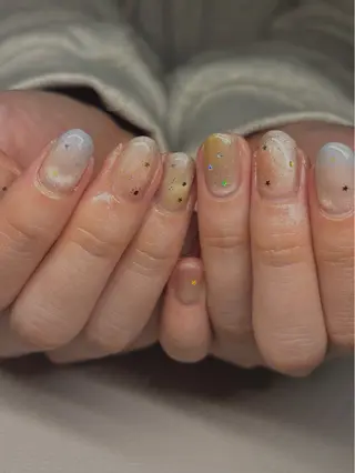 ネイル 🫧ユキ🫧 持込OK/平日夜&土のネイルデザイン