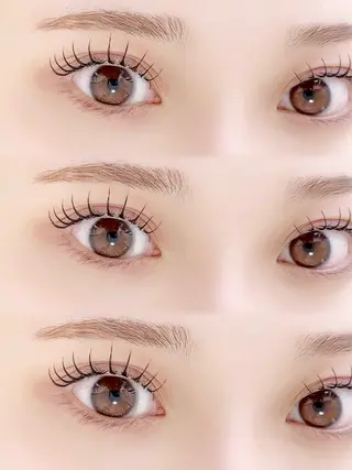 マツエク・マツパ Liber Kyoto所属・魔法のシミ取り職人 CHIKAのマツエク・マツパデザイン