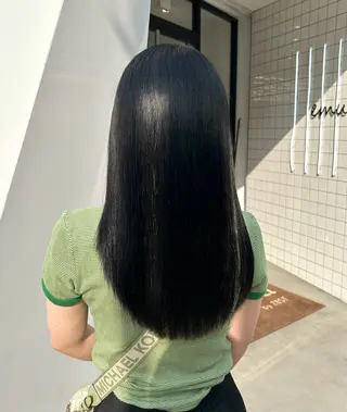 ロング カラー ちょめ/八王子 ZEST emuのヘアスタイル