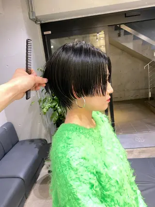 ショート nex the salon coall所属・🫧似合わせショート イシダ🫧のヘアスタイル