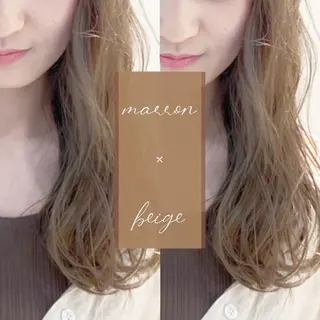 ミディアム 川越 輝梨奈のヘアスタイル