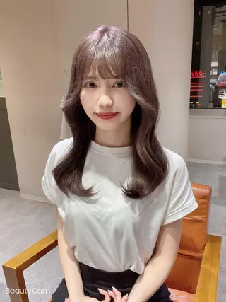 カラー 石山 洸平のヘアスタイル