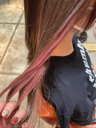 ロング カラー 推しカラー美容師 Yukino🌈のヘアスタイル