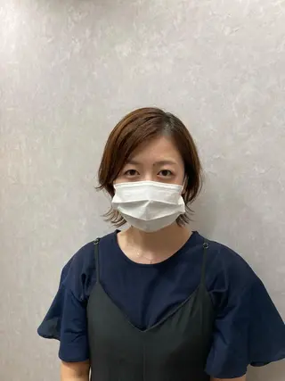 ミディアム 豊中/メンズ特化 岡田 龍之介のヘアスタイル