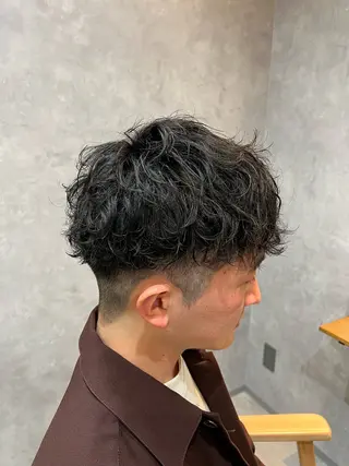 パーマ メンズ 中村 ひなたのヘアスタイル