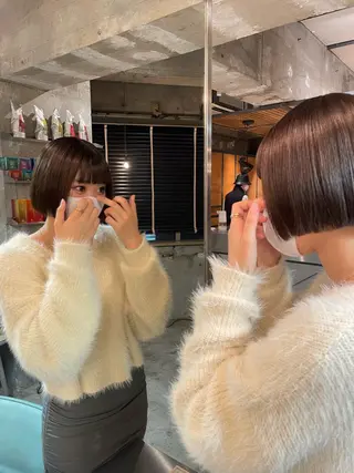 ショート カラー ショートカット募集中 /NAGISAのヘアスタイル