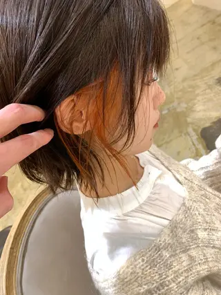 ミディアム unir(ユニル)所属・髪質改善特化/心斎橋 .新町/藤本恭久のヘアスタイル