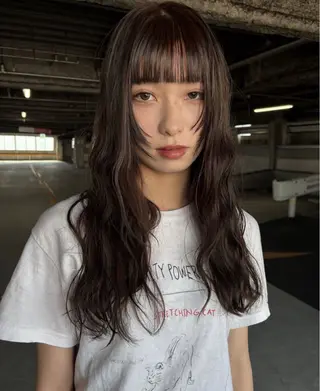 ロング 森口 しおんのヘアスタイル