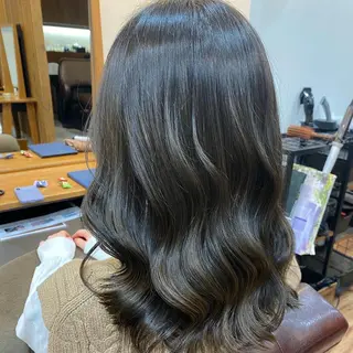 ミディアム カラー GO TODAY SHAIRE SALON所属・癖毛&ダメージ改善 カット/soyaのヘアスタイル