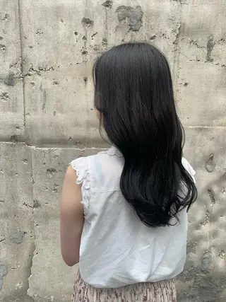 ロング カラー 韓国🇰🇷髪質改善 Chisaki치사키のヘアスタイル