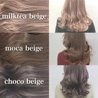 ロング カラー 💗韓国暖色ヘア NO.1💗🪽のヘアスタイル