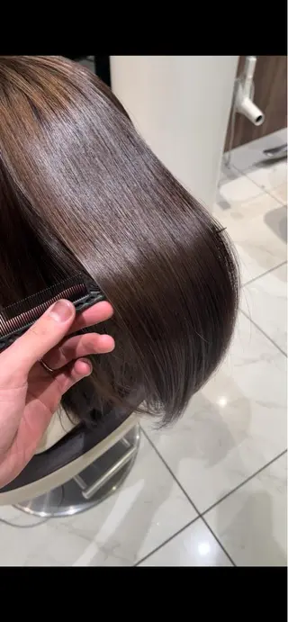 セミロング 髪質改善ヘアエステ専門サロン　ReLife所属・〜 内山〜のヘアスタイル