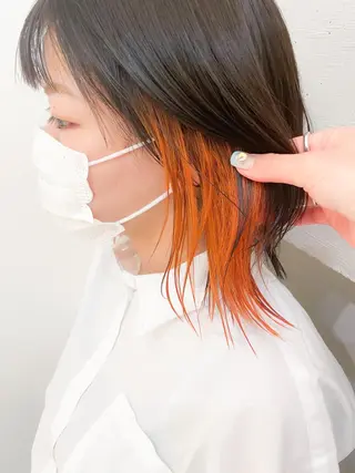 ミディアム カラー ✨カラー支持No.1 🧸ワキ カナコ🧸のヘアスタイル