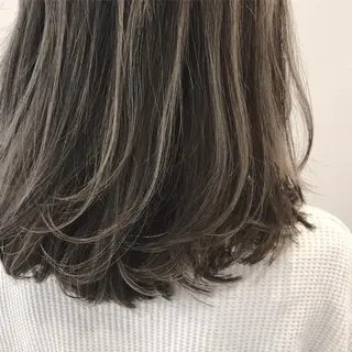 セミロング 松佐 ゆかりのヘアスタイル