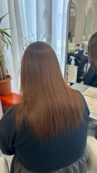 ミディアム 山田 来留未のヘアスタイル