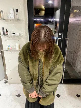 ショート カラー PELE/ハイトーン /NATSUKIのヘアスタイル