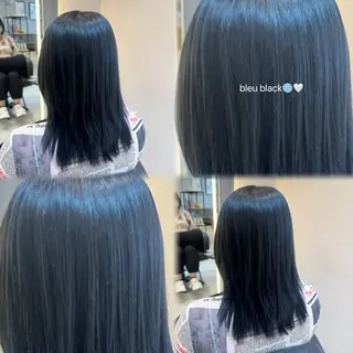 セミロング カラー ハイトーン/艶カラー /ケアブリーチ/香音のヘアスタイル