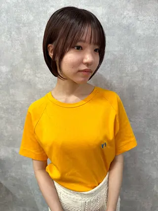 ショート C’LD hair  produce /シールドヘア所属・モテ髪/ボブ/ショー ト/アダチフウトのヘアスタイル