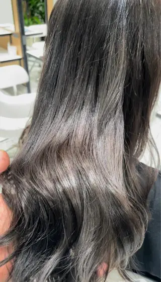 セミロング hair.spa mash&mash AVEDA所属・中西 優典のヘアスタイル