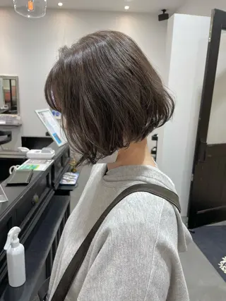 ショート カラー ヘアアレンジ 小倉 愛里のヘアスタイル