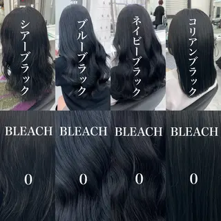 セミロング カラー ヘアアレンジ 🪞official FRUITS渋谷🩰のヘアスタイル