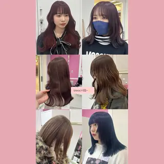 カラー 服部 沙弥佳のヘアスタイル