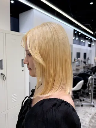 カラー 🎀ハイトーンカラー /Yuri🎀♡のヘアスタイル