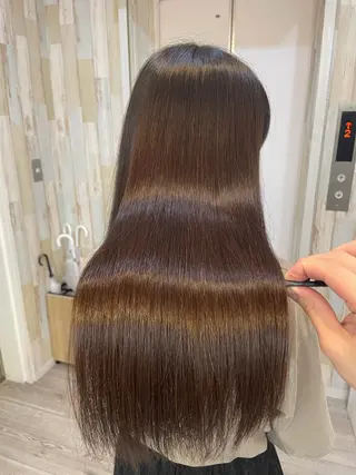 セミロング カラー HIKARU副店長/ ✨️髪質改善のヘアスタイル