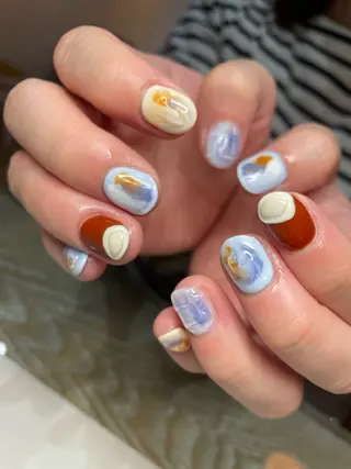 ネイル ニュアンス🥀個性派 MIYU🪅のネイルデザイン