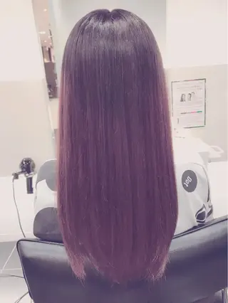 ロング カラー 関口 友行のヘアスタイル