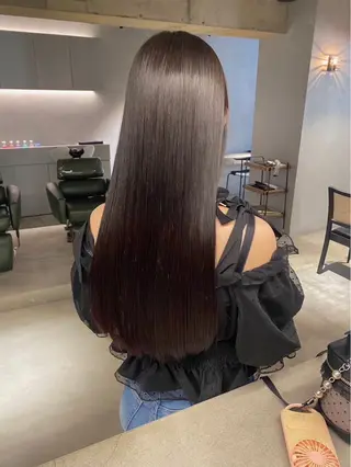 ロング 大石 明葉のヘアスタイル